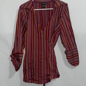 Lane Bryant wraparound blouse